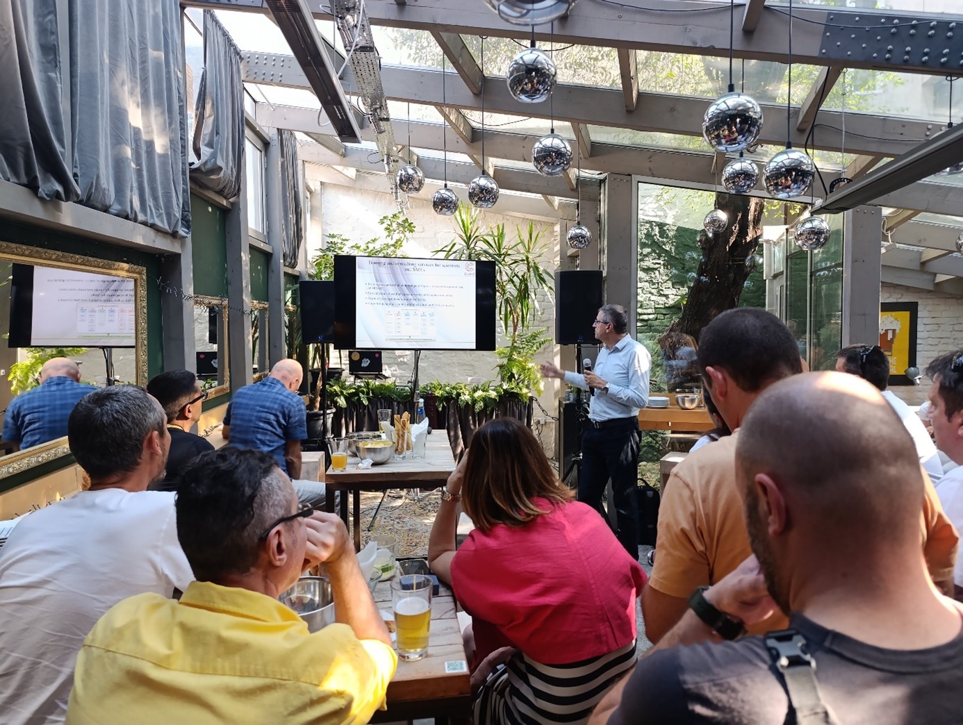 A report was given by  prof. E. Atanassov