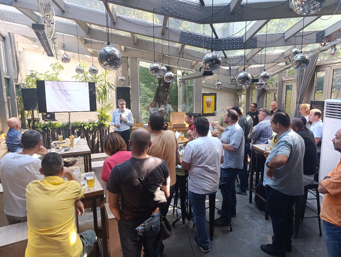 A report was given by  prof. E. Atanassov