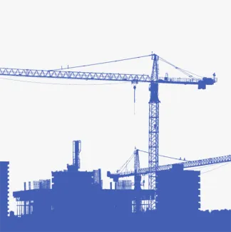 Urban Building silhouette