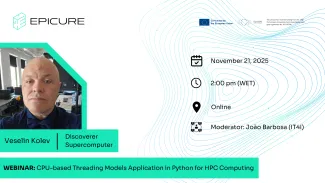 Webinar: CPU-based Threading Models Application in Python for HPC Computing