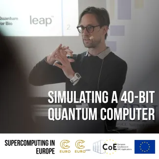Simulating a quantum computer on a supercomputer - supercomputing in europe podcast episode