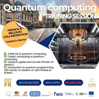Flyer Quantum computing event 