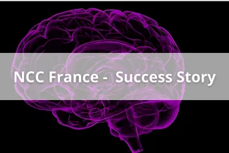 NCC France - Success Story image of a brain
