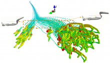 Crash Bifurcation. Source: Victor Rodrigo Iza-Teran, Copyright Fraunhofer SCAI