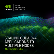 Scaling CUDA C++ Applications to Multiple Nodes