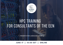 HPC training for consultants of the EEN
