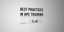 Best practices in HPC training