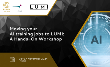 Moving your AI training jobs to LUMI: A Hands-On Workshop