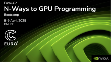 N-Ways to GPU Programming Bootcamp, 8–9 April 2025