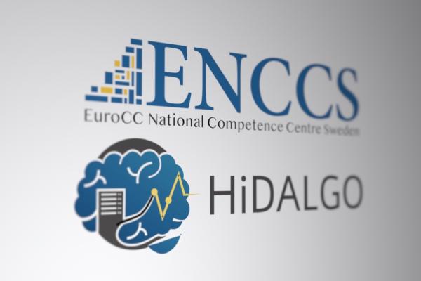 ENCCS and HiDALGO logos