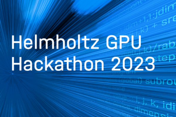 Helmholtz GPU Hackathon 2023 Logo