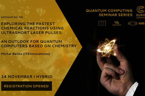 Quantum Computing Seminar: Exploring the Fastest Chemical Reactions using Ultrashort Laser Pulses: An Outlook for Quantum Computers Based on Chemistry