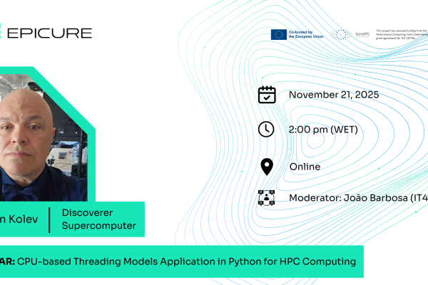 Webinar: CPU-based Threading Models Application in Python for HPC Computing