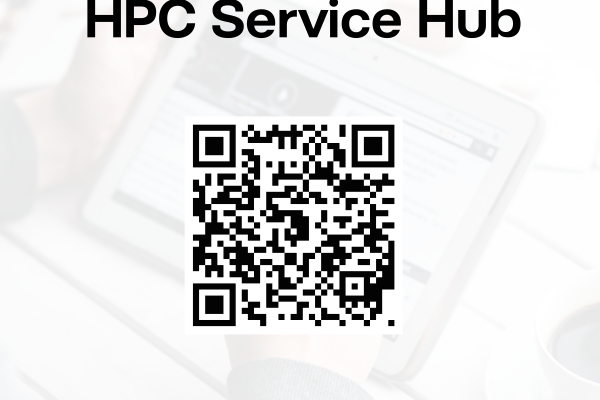 HPC Service Hub QR Code