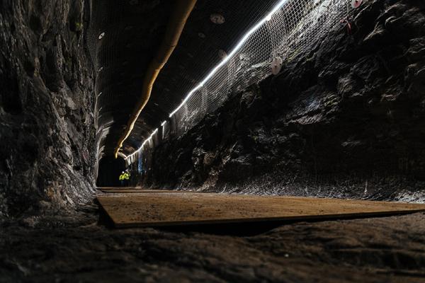Final disposal of spent nuclear fuel facility solution, Onkalo in Olkiluoto. Copyright@Posiva