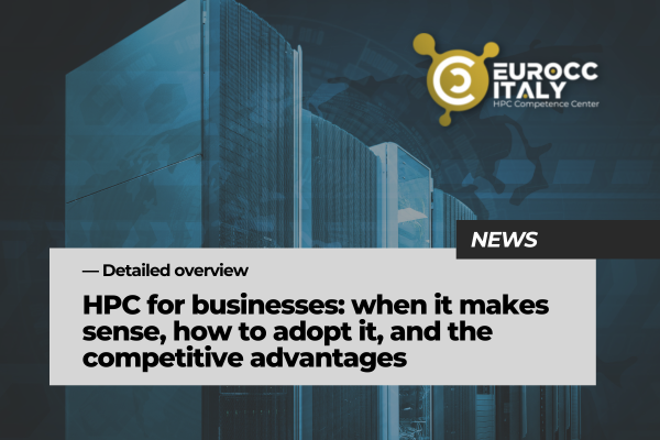 EuroCC Italy when to use HPC